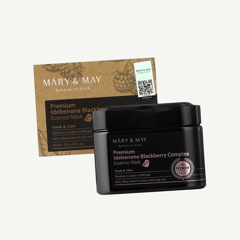 Premium Idebenon Blackberry Complex Essence Mask