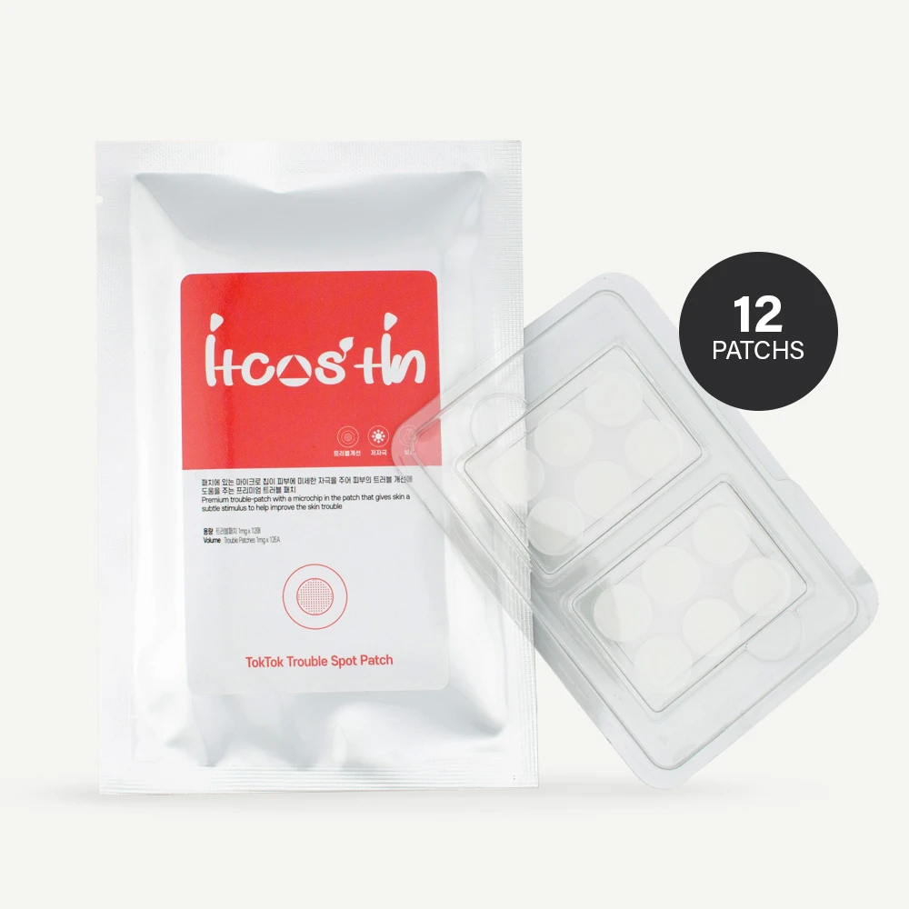Patchs anti-boutons transparents - Toktok Trouble Spot Patch