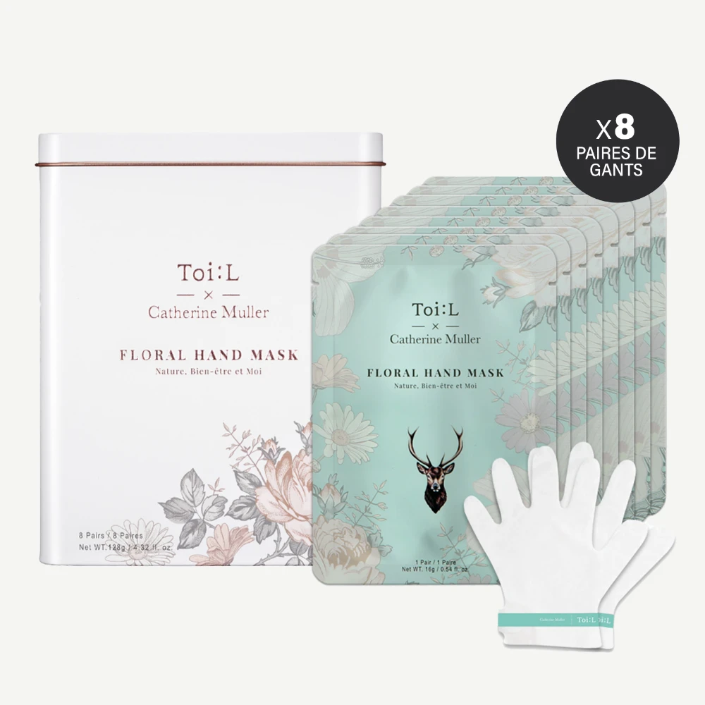 Masque nourrissant pour les mains - Catherine Muller Floral Hand Mask