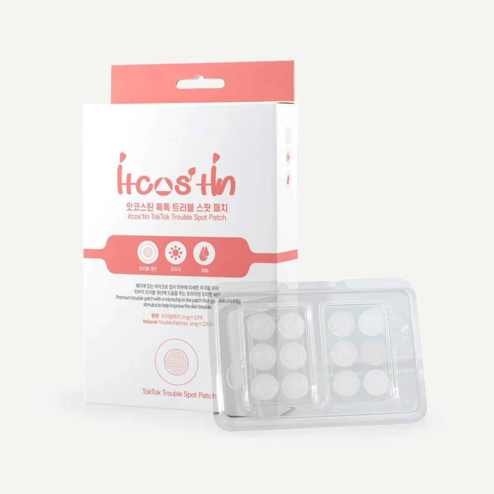 Toktok Trouble Spot Patch - Patchs anti-boutons (pack 4)